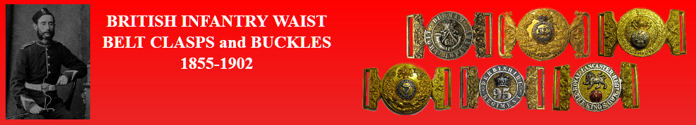 British Victorian Waist belt clasps & buckles